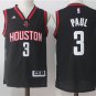 Men's NWT Chris Paul #3 Houston Rockets Black Jersey