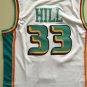 Mens Pisons #33 Grant Hill Men's White basketball jersey