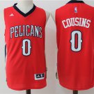 Mens NEW DeMarcus Cousins #0 New Orleans Pelicans Basketball Jersey Red S-XXL