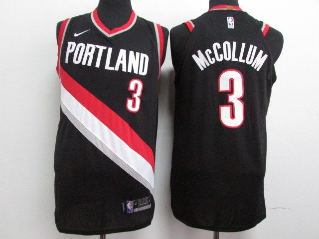 Mens Blazer #22 Clyde Drexler black jersey