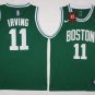 Youth Boston Celtics 11 Kyrie Irving Basketball Jersey Green
