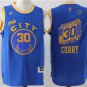 MENS Golden State Warriors 30 Stephen Curry Blue The City Basketball jersey