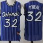 Men's O' Neal Orlando Magic blue 32# Basketball Stitched Jersey sale