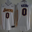 MENS  New L.A. Lakers #0 Kyle Kuzma basketball jersey white