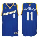 MENS  2017 Finals Klay Thompson #11 Golden State Warriors Basketball Shirt GSW Swingm