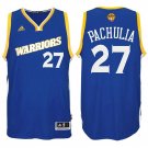 MENS  2017 Finals Zaza Pachulia #27 Golden State Warriors Basketball Shirt GSW Swingm
