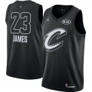 Mens  LeBron James #23 Cleveland Cavaliers Swingman Jersey All Star 2018 Black