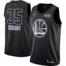 Mens Kevin Durant #35 Golden State Warriors Swingman Jersey All Star 2018 Black