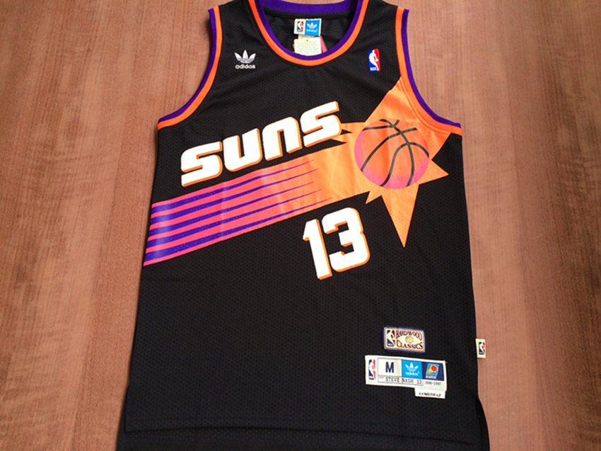 Mens Steve Nash #13 Phoenix Suns Vintage Basketball Swingman Jersey