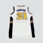 Mens Tim Duncan #21 Wake Forest Vintage Basketball Swingman Jersey