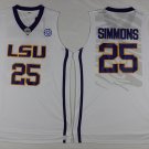 Mens  Ben Simmons #25 LSU Basketball NCAA Swingman Jersey