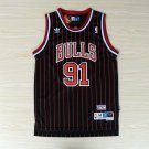 Mens  Dennis Rodman #91 Chicago Bulls Vintage Basketball Swingman Jersey