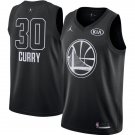 Mens  Stephen Curry #30 Golden State Warriors Swingman Jersey All Star 2018 Black
