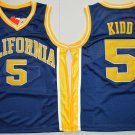 Men's California Golden Bears Jason Kidd #5 Navy College Basketball Jerseys