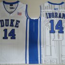 Men's Duke Blue Devils Brandon Ingram #14 White College Basketball Jerseys