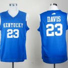 Men's Kentucky Wildcats Anthony Davis #23 Blue College Basketball Jerseys