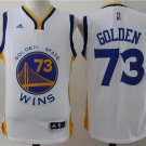 MENS WARRIORS #73 73-WINS WHITE COMMEMORATIVE JERSEY