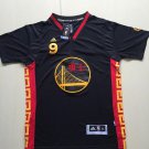 MENS WARRIORS #9 ANDRE IGUODALA BLACK SHORT SLEEVE JERSEY