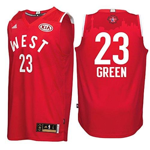 MENS WARRIORS #23 DRAYMOND GREEN 2016 ALL STAR RED JERSEY