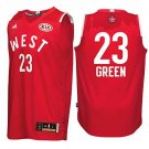 MENS WARRIORS #23 DRAYMOND GREEN 2016 ALL STAR RED JERSEY
