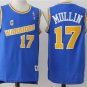 MENS WARRIORS #17 CHRIS MULLIN BLUE THROWBACK JERSEY