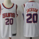 MENS SUNS #20 JOSH JACKSON WHITE BASKETBALL JERSEY