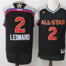 MENS SPURS #2 KAWHI LEONARD 2017 ALL-STAR STITCHED JERSEY