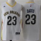 MENS NEW ORLEANS PELICANS #23 ANTHONY DAVIS WHITE JERSEY