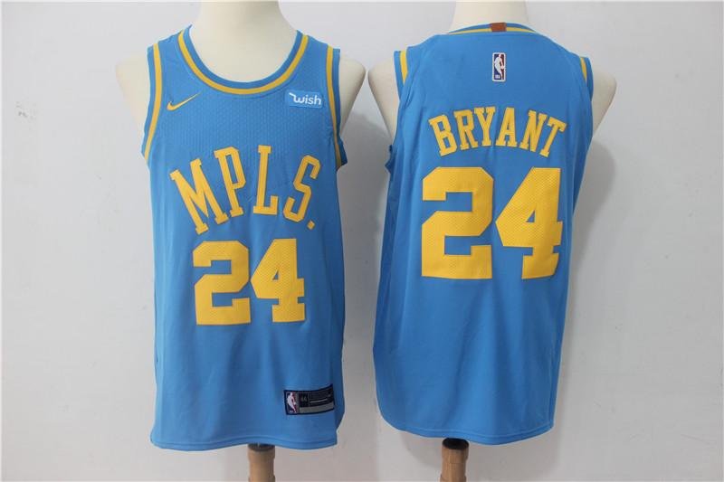 kobe bryant lakers jersey blue