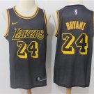 MENS LAKERS #24 KOBE BRYANT BLACK BASKETBALL JERSEY