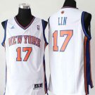 MENS KNICKS #17 JEREMY LIN WHITE JERSEY