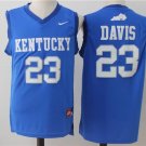 MENS KENTUCKY WILDCATS #23 ANTHONY DAVIS COLLEGE WHITE JERSEY