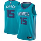 MENS CHARLOTTE HORNETS #15 KEMBA WALKER GREEN BASKETBALL JERSEY