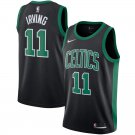 MENS CELTICS #11 KYRIE IRVING BLACK BASKETBALL JERSEY