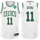 MENS CELTICS #11 KYRIE IRVING WHITE STITCHED JERSEY