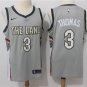 MENS CAVALIERS #3 ISAIAH THOMAS GRAY JERSEY