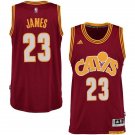 MENS CAVALIERS #23 LEBRON JAMES RED BASKETBALL JERSEY