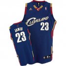 MENS CAVALIERS #23 LEBRON JAMES NAVY STITHED BASKETBALL JERSEY