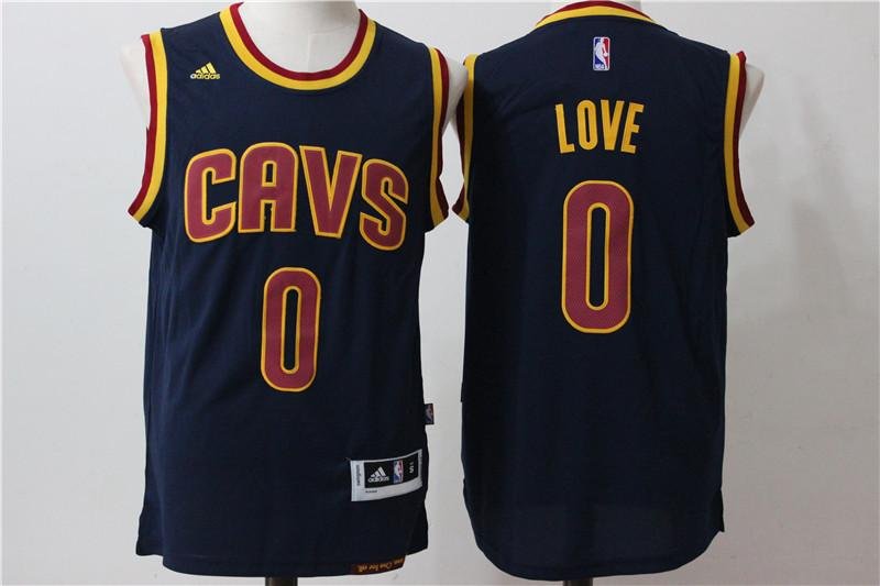 MENS CAVALIERS #0 KEVIN LOVE DEEP BLUE BASKETBALL JERSEY