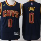 MENS CAVALIERS #0 KEVIN LOVE DEEP BLUE BASKETBALL JERSEY