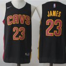 MENS 2018 NEW CAVALIERS #23 LEBRON JAMES BLACK JERSEY