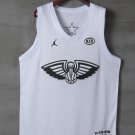 MENS 2018 ALL-STAR LEAGUE #23 DAVIS WHITE JERSEY