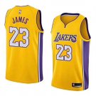 Youth LeBron-James #23 Los Angeles Lakers Jerseys blue Shirt S-XL