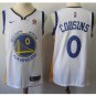 Mens Golden State Warriors 0# DeMarcus Cousins Basketball Jersey White