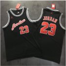 Men's Chicago Bulls 23# Michael Jordan Black Basketball Jersey Fine Embroidery