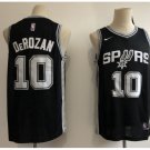 DeMar DeRozan 10# San Antonio Spurs Black jersey city edition