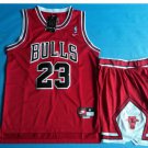 Youth Chicago Bulls 23# Michael Jordan Basketball Jersey Red Suit kids