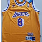 Youth Los Angeles Lakers #8 Kobe Bryant Yellow Basketball Jersey