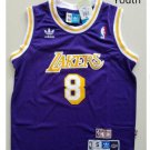 Youth Los Angeles Lakers #8 Kobe Bryant Purple Basketball Jersey