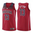 Men's Arizona Wildcats 13# DeAndre Ayton Red Basketball Jersey NCAA College version